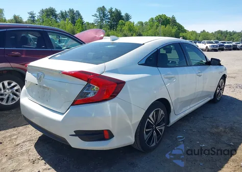2017 Honda Civic Ex-T из США, поврежденный, VIN 19XFC1F34HE208894